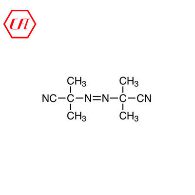 Chemische Cas 78-67-1 Azobisisobutyronitrile AIBN Initiatiefnemer 99,5% Divers Chemisch Reinigend Water