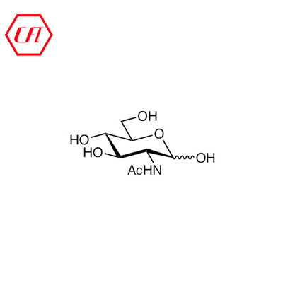 Huidverzorgingspoeder Vloeibare N-acetyl-D-glucosamine CAS 7512-17-6 voor huidverzorging